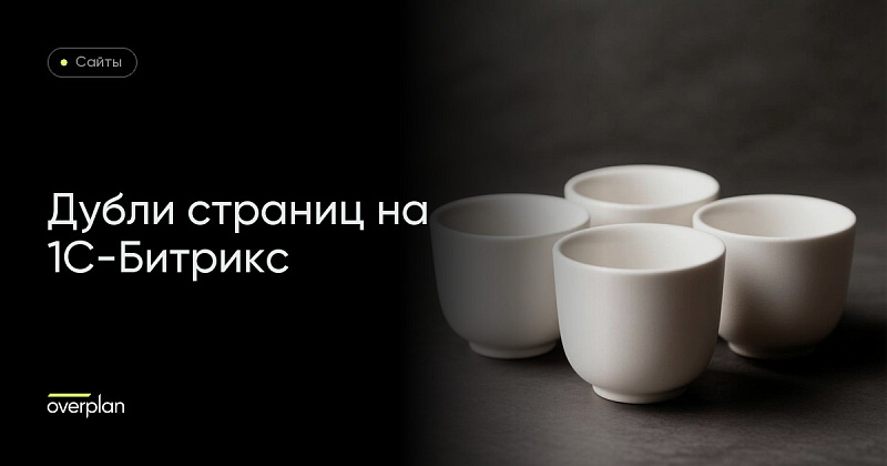 Дубли страниц на 1С-Битрикс: откуда берутся и как убрать